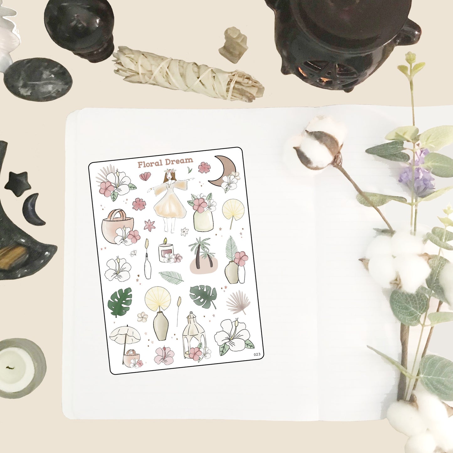 Floral Dream Stickers