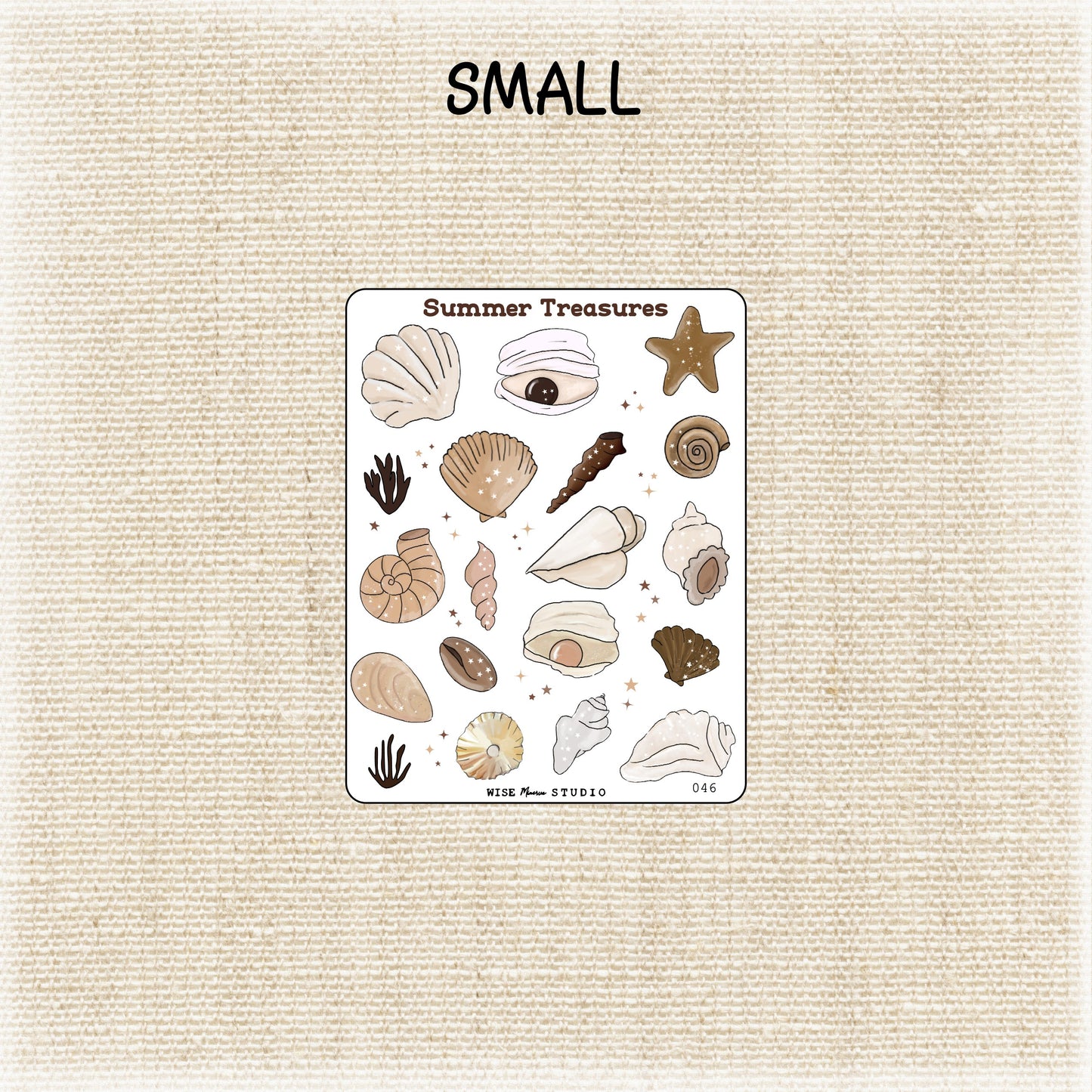 Sea Treasures Stickers