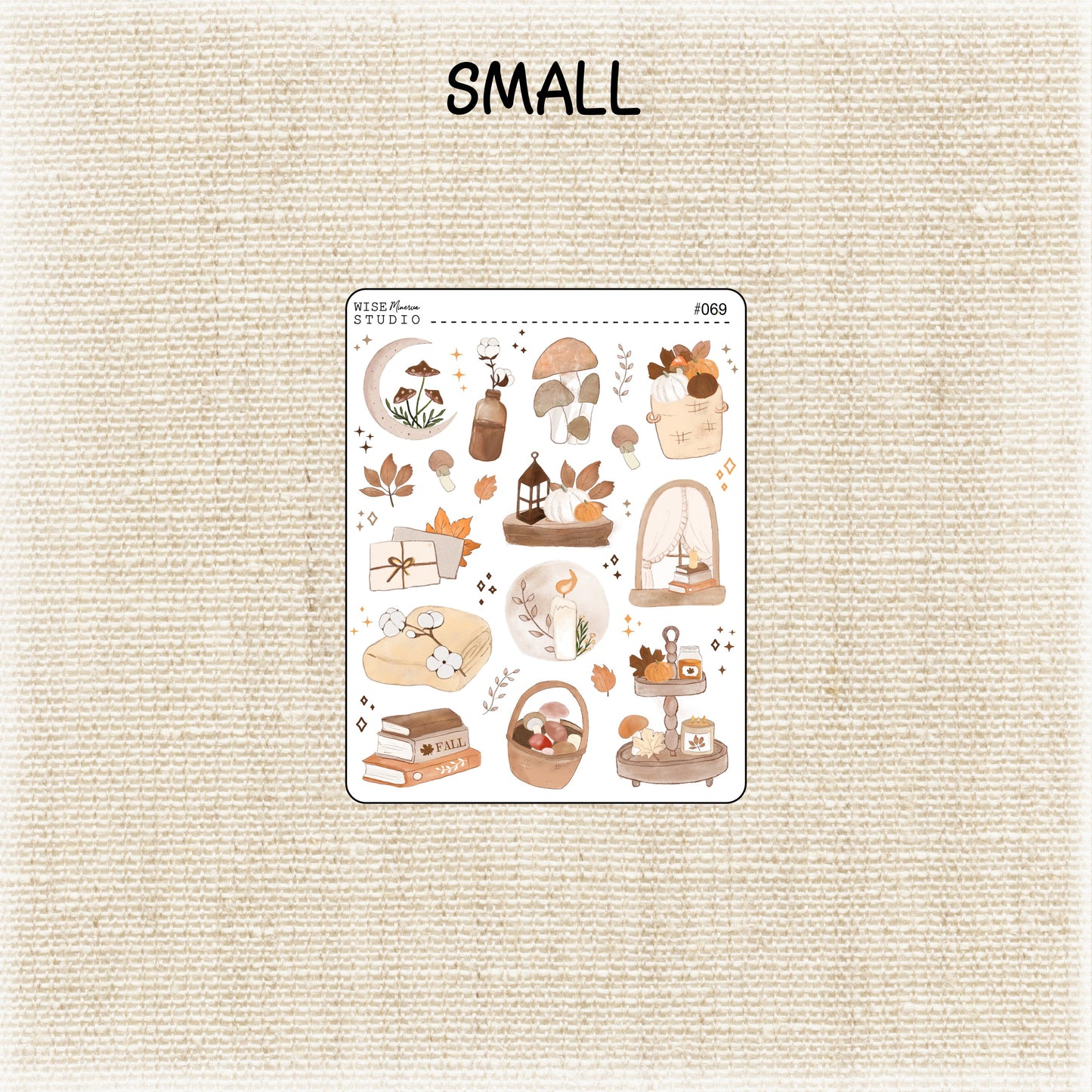 Hello Fall Planner Stickers