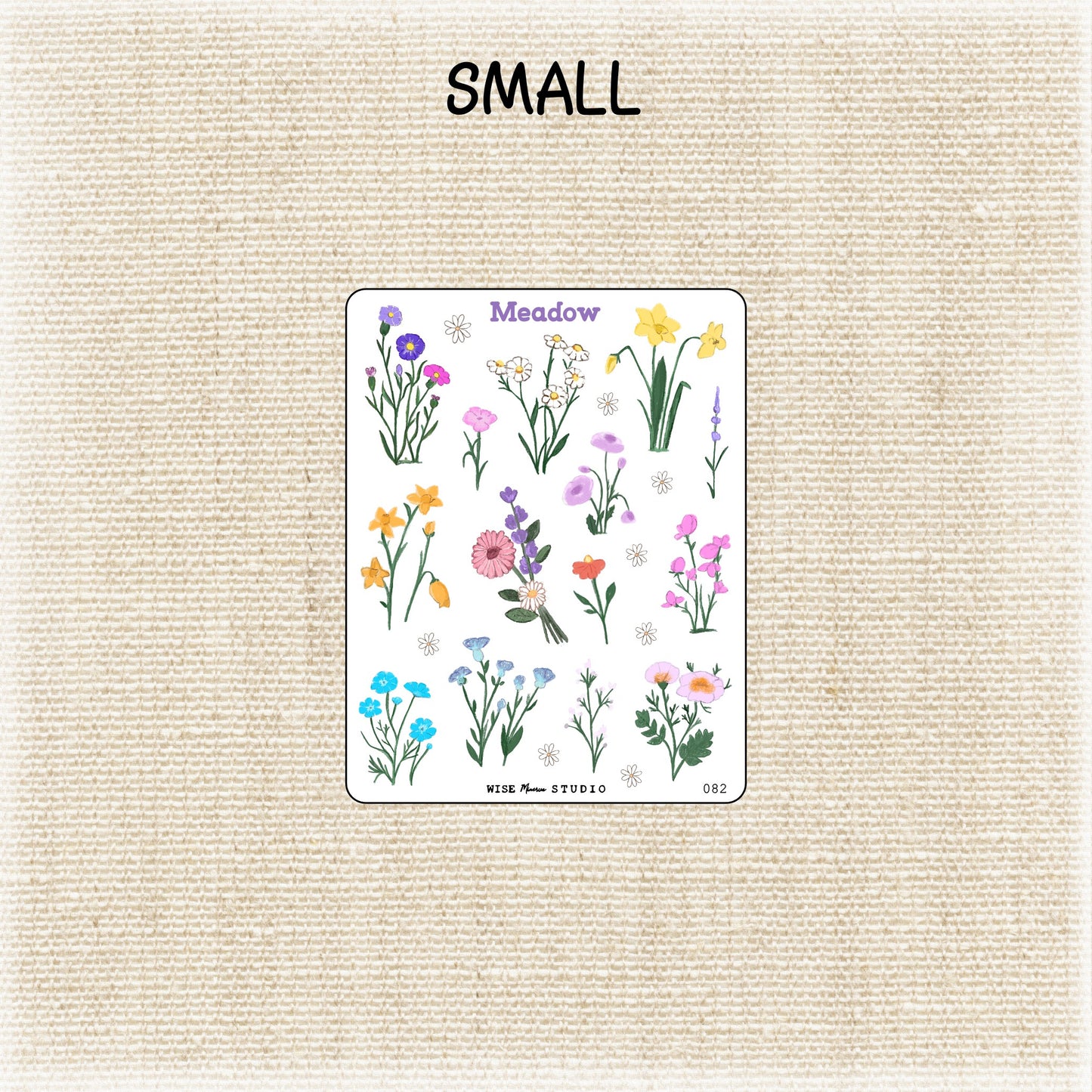 Meadow Wildflowers Stickers