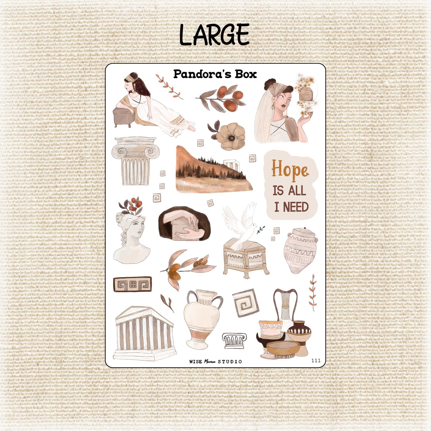 Pandora's Box Stickers