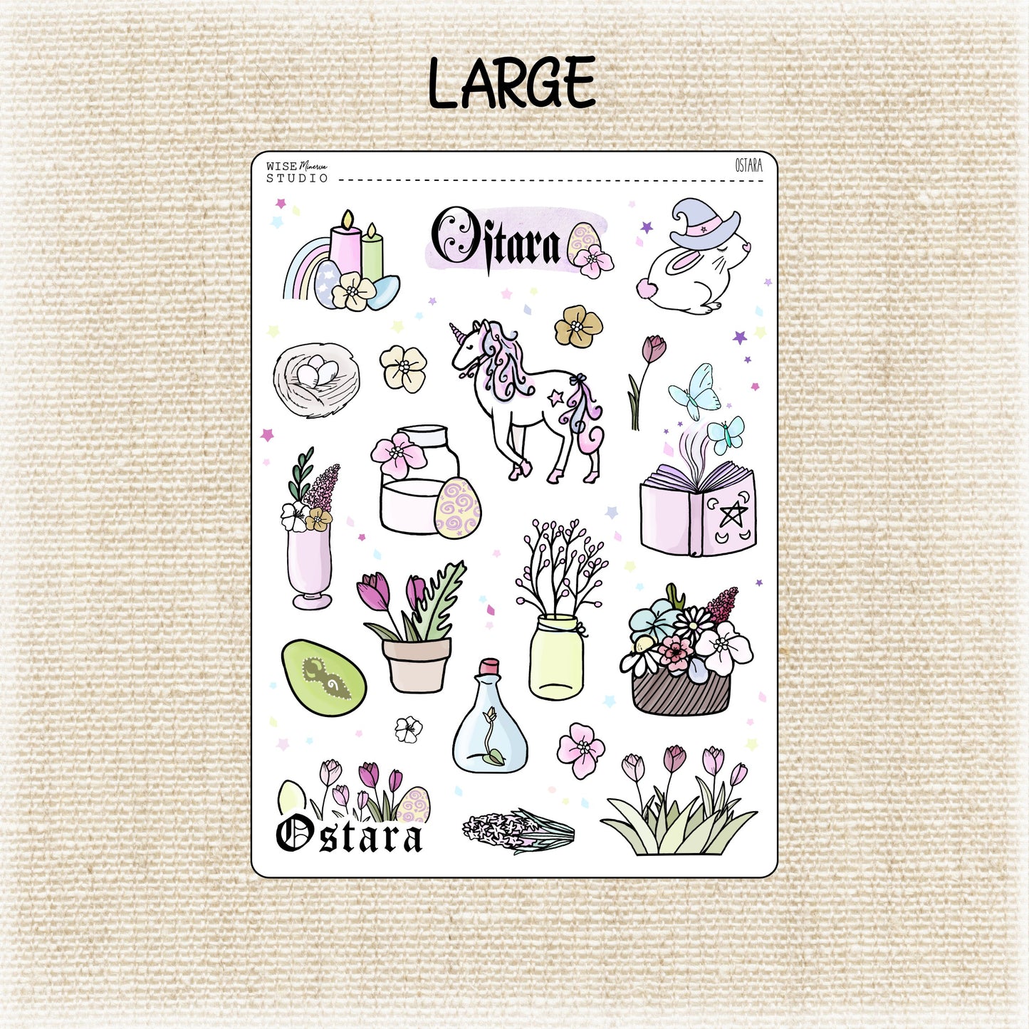 Pagan Sabbats Deco (2.0) Stickers BUNDLE LARGE
