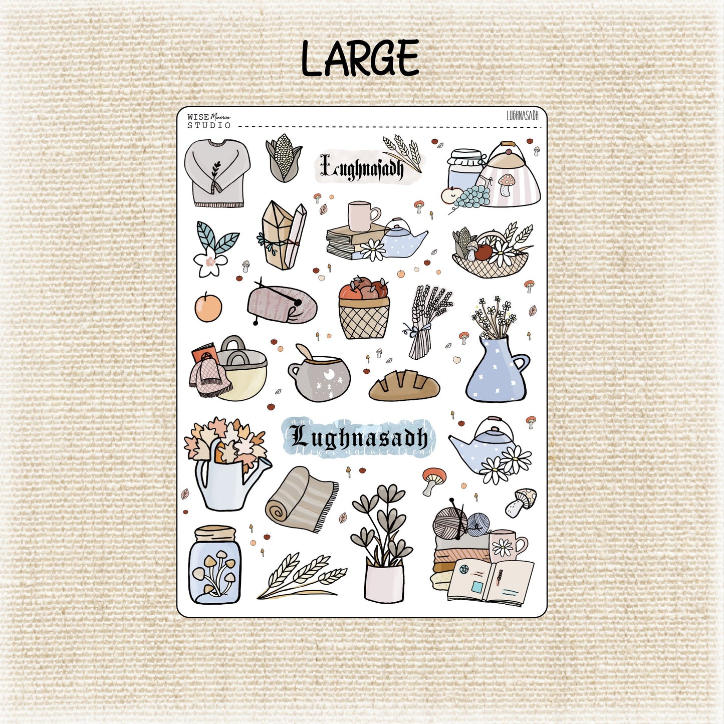 Pagan Sabbats Deco (2.0) Stickers BUNDLE LARGE