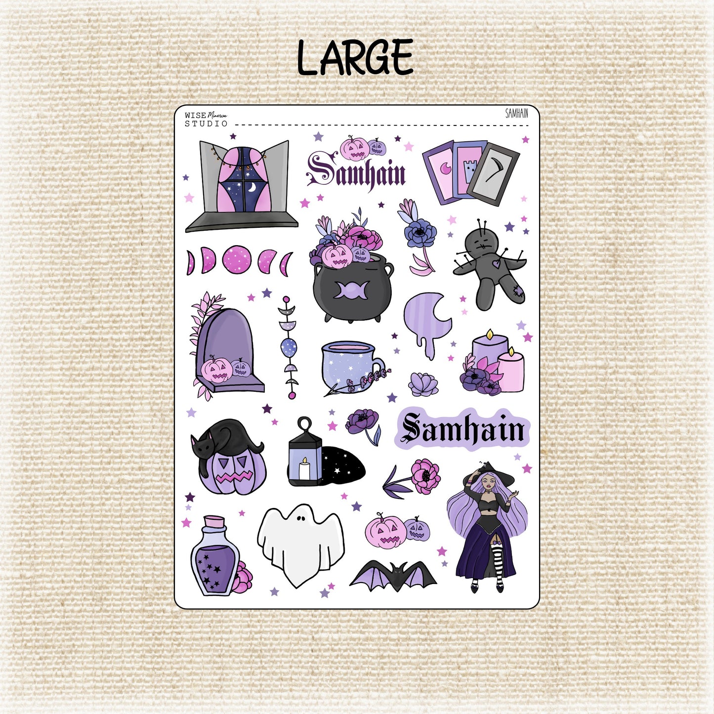 Pagan Sabbats Deco (2.0) Stickers BUNDLE LARGE