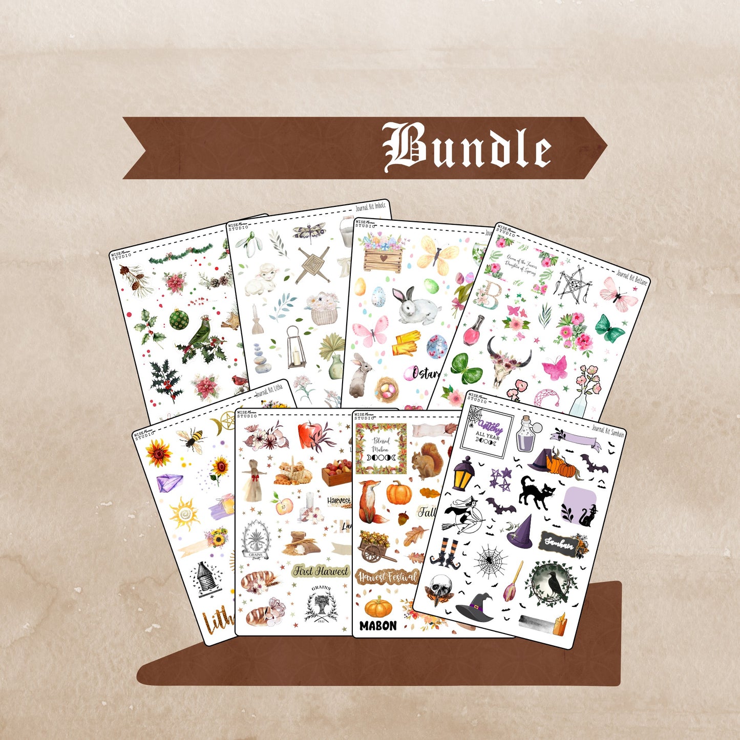 Sabbats Deco Stickers BUNDLE