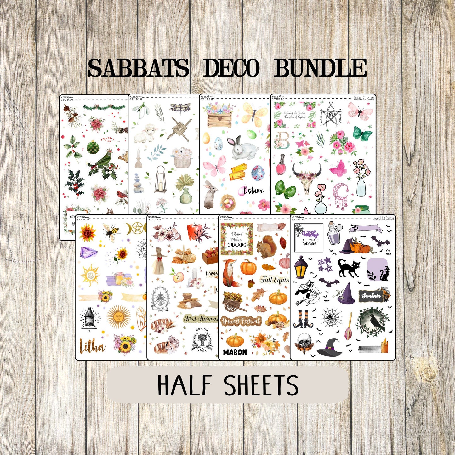 Sabbats Deco Stickers BUNDLE
