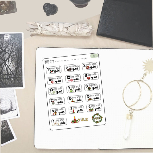 Countdown to Sabbats Stickers