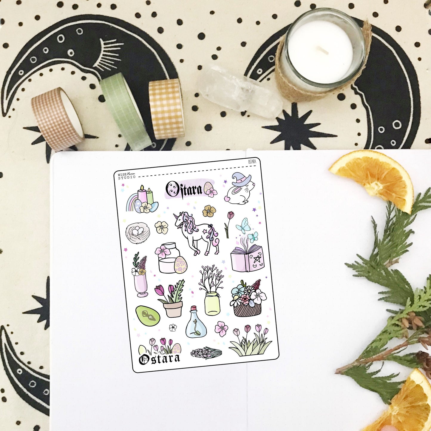 Ostara 2.0 Stickers