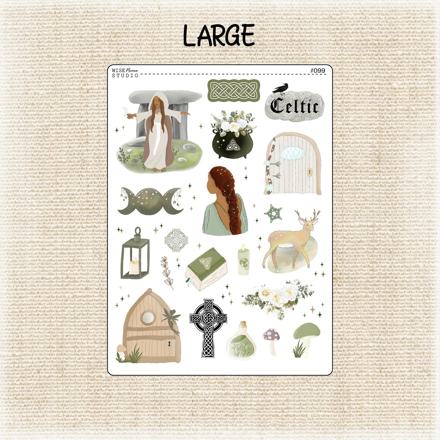 Sacred Grove Stickers