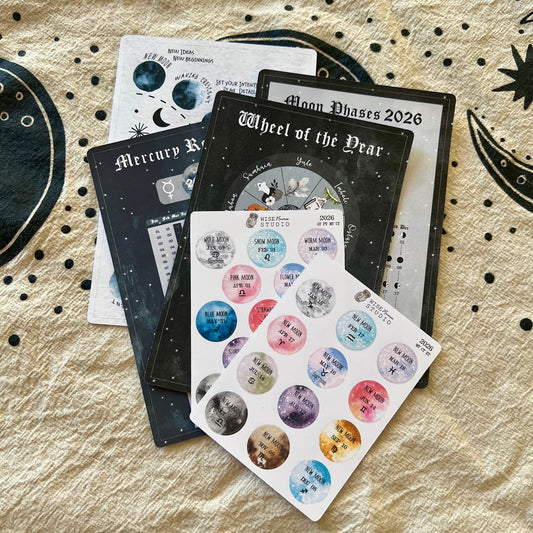 2026 BUNDLE CALENDARS Stickers