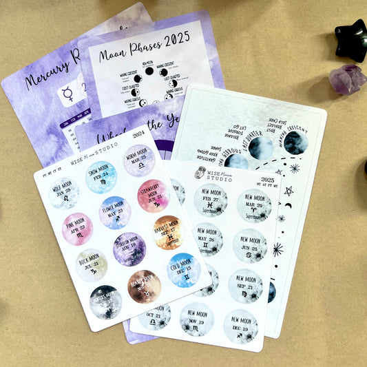 BUNDLE 2025 CALENDARS Stickers