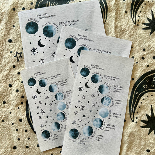 Moon Cycle Page Dashboard Sticker