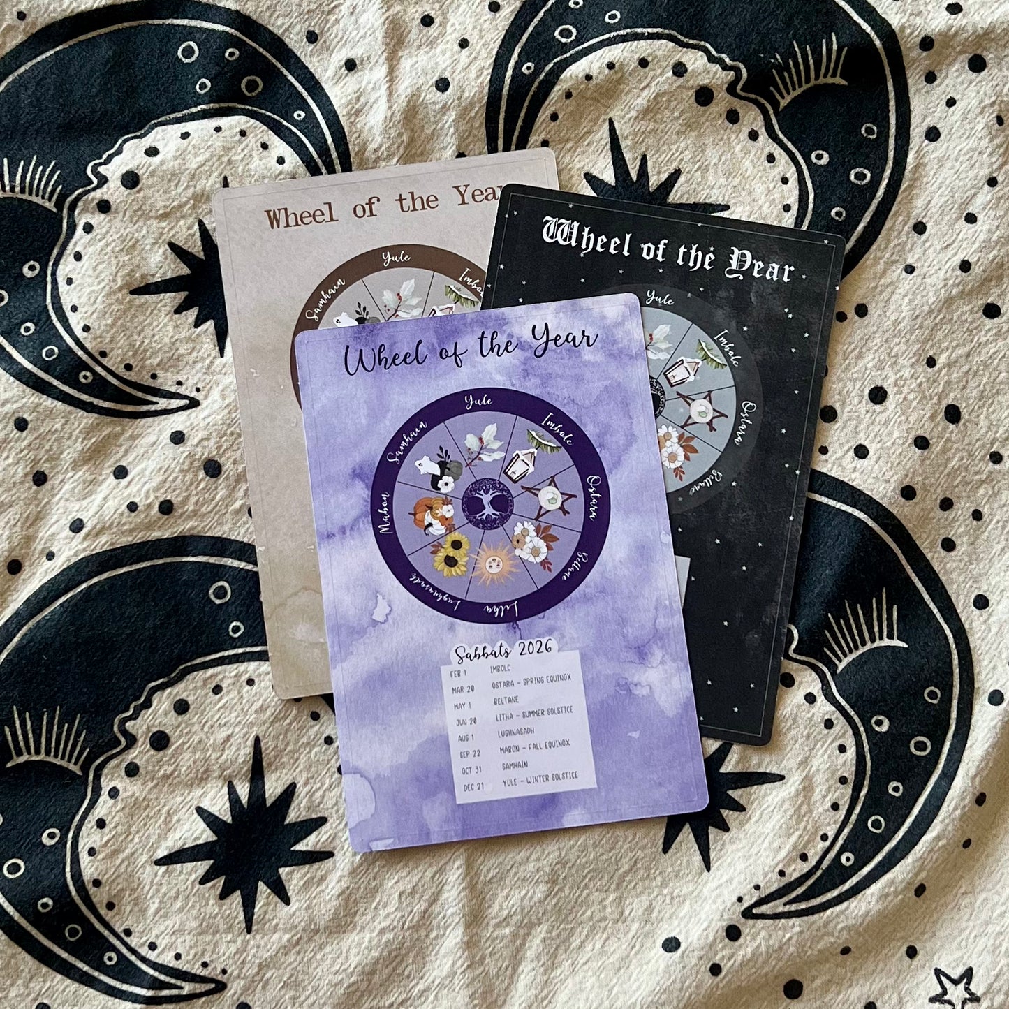 2026 Wheel of the Year Dashboard Sticker