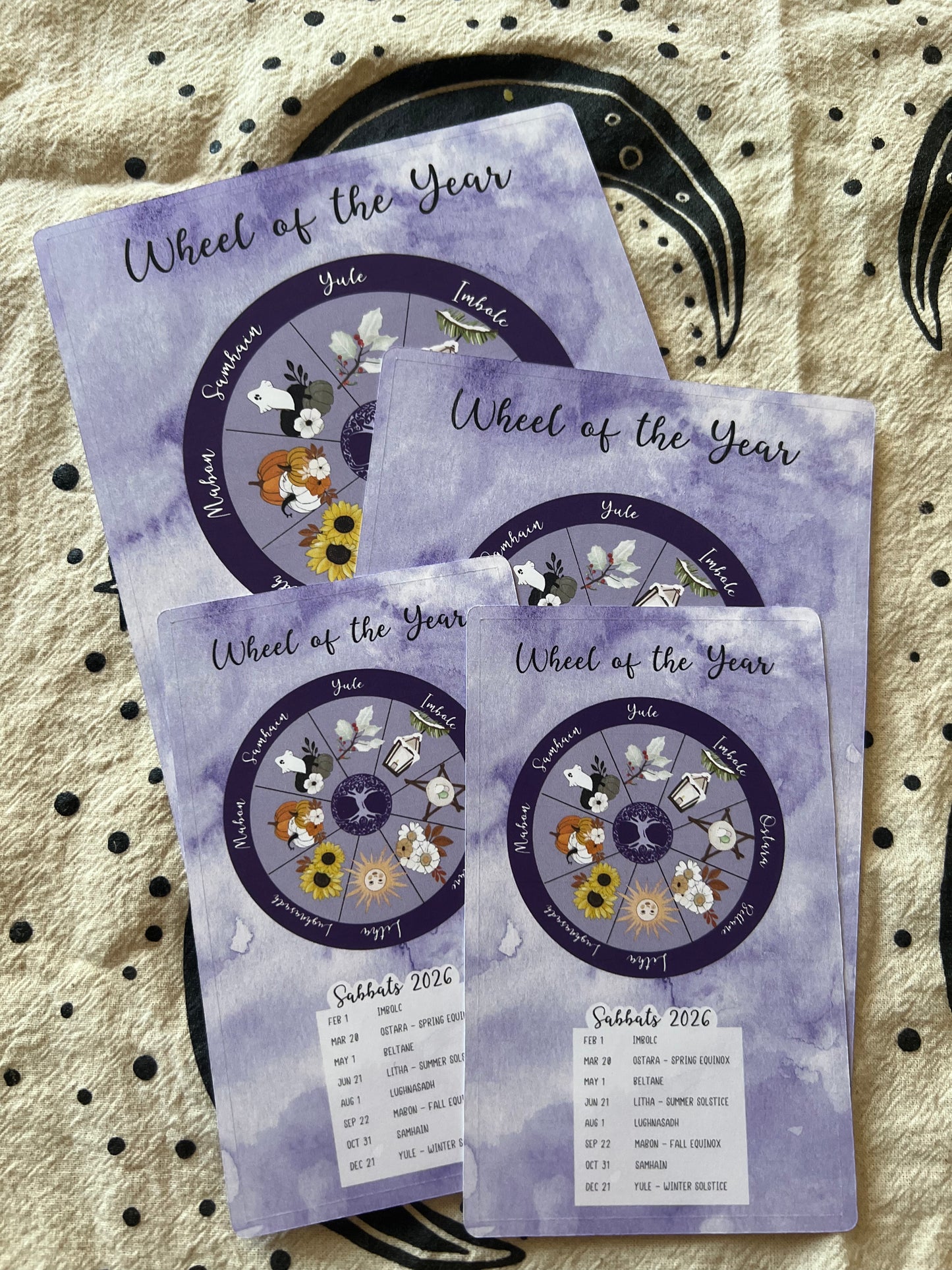 2026 Wheel of the Year Dashboard Sticker