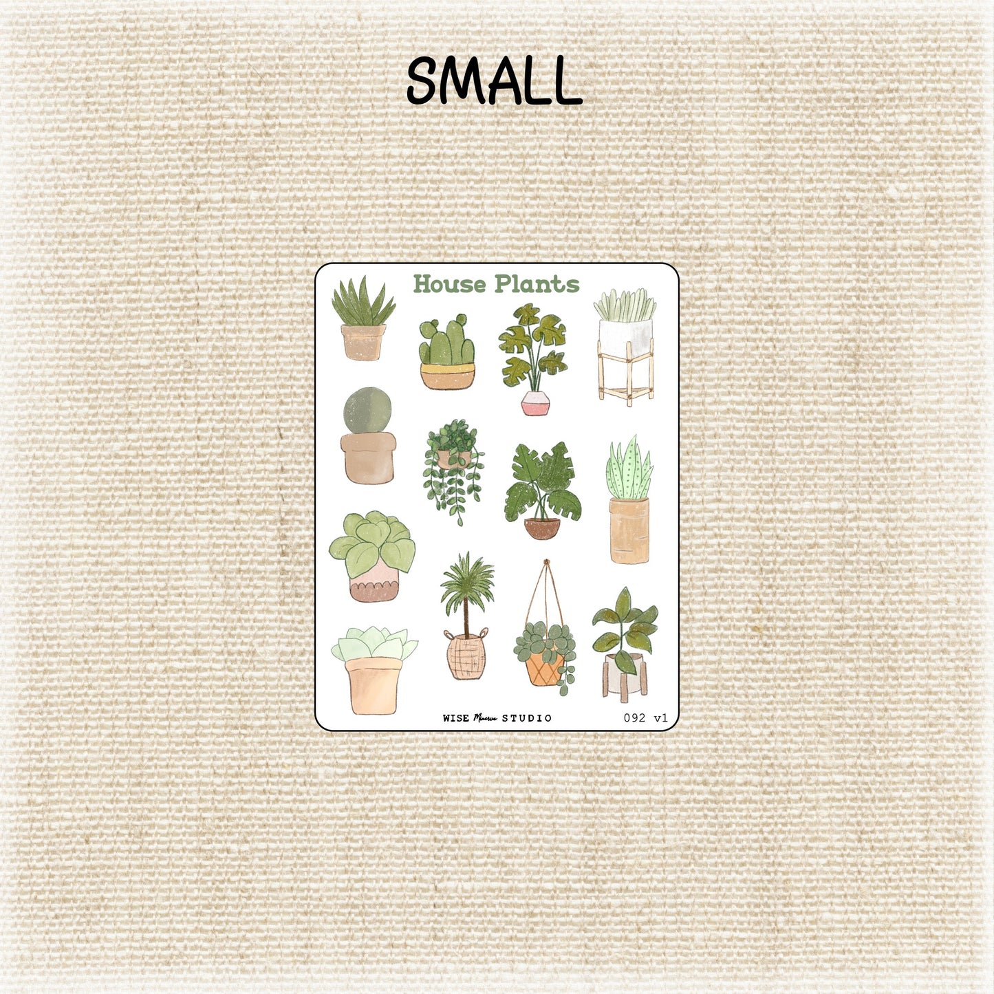 House Plants Stickers