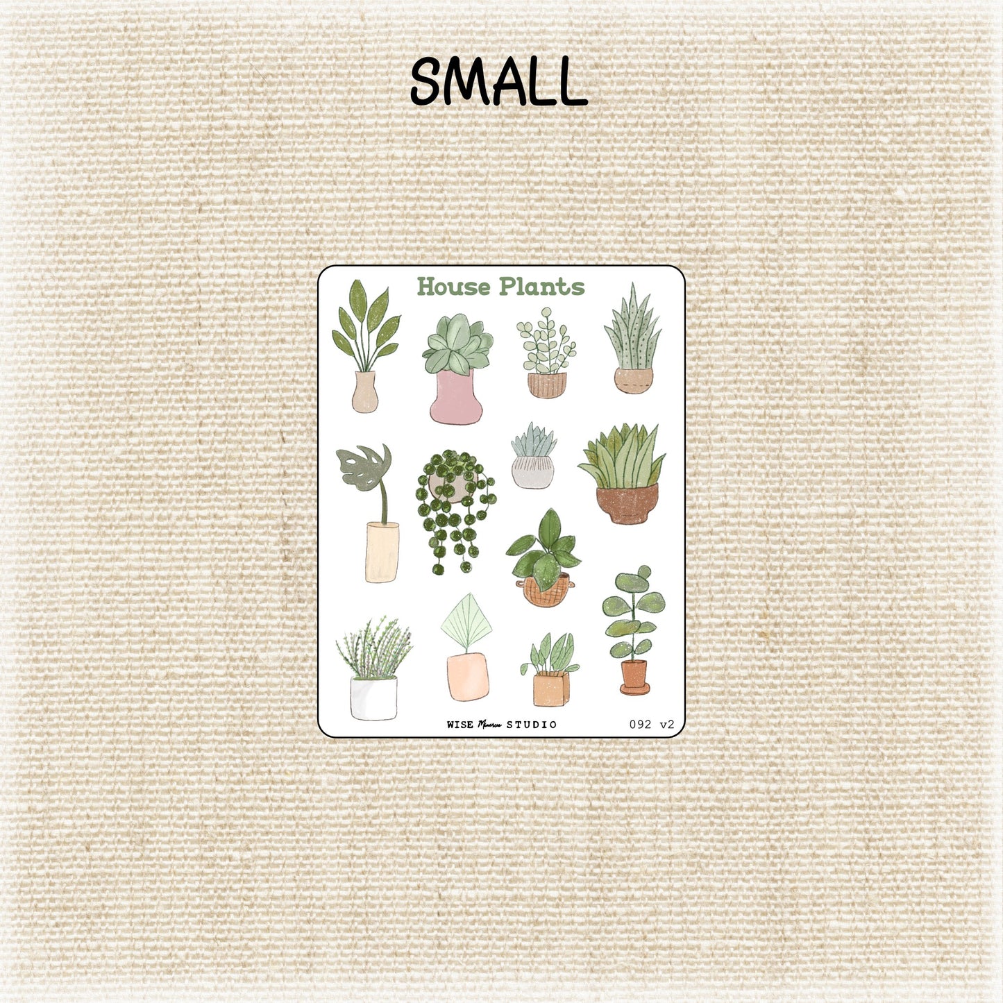 House Plants Stickers