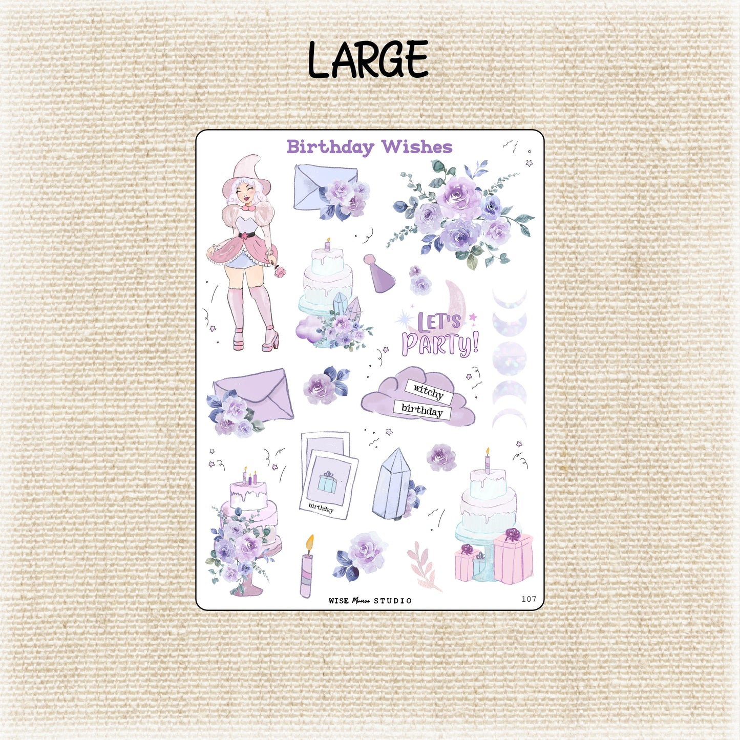 Birthday Wishes Stickers