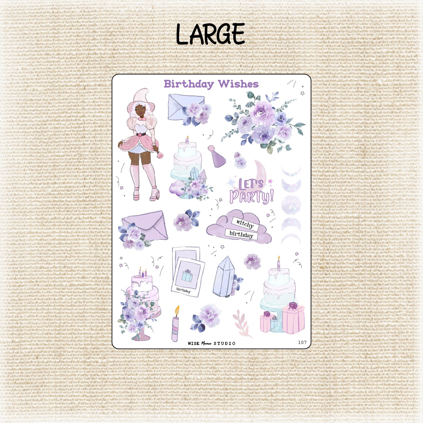 Birthday Wishes Stickers